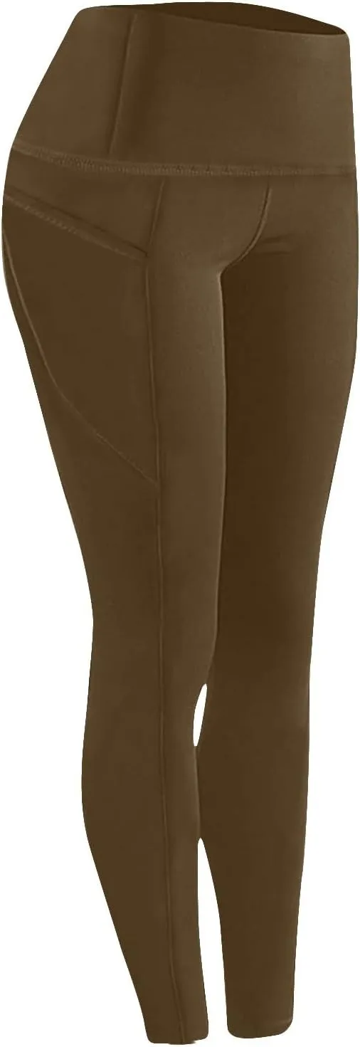 Activewear Pants for Women, Yoga Pants for Women,Bell Bottom Yoga Pants,Tummy Control Leggings No Front Seam