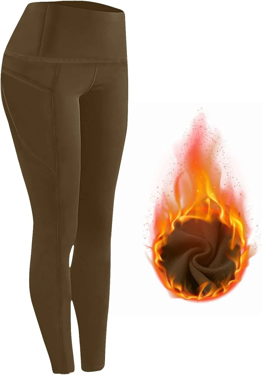 Activewear Pants for Women, Yoga Pants for Women,Bell Bottom Yoga Pants,Tummy Control Leggings No Front Seam