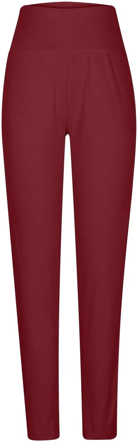Activewear Pants for Women, Yoga Pants for Women,Bell Bottom Yoga Pants,Tummy Control Leggings No Front Seam