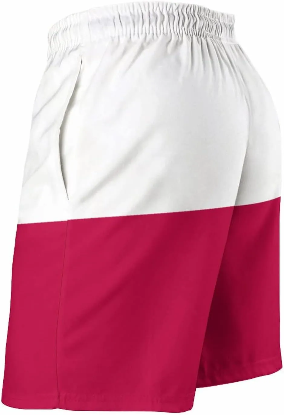 Adugen Origei Greenland Flag Quick Dry Swimming Shorts Surf Men's Quick Dry Beach Swim Trunk XL