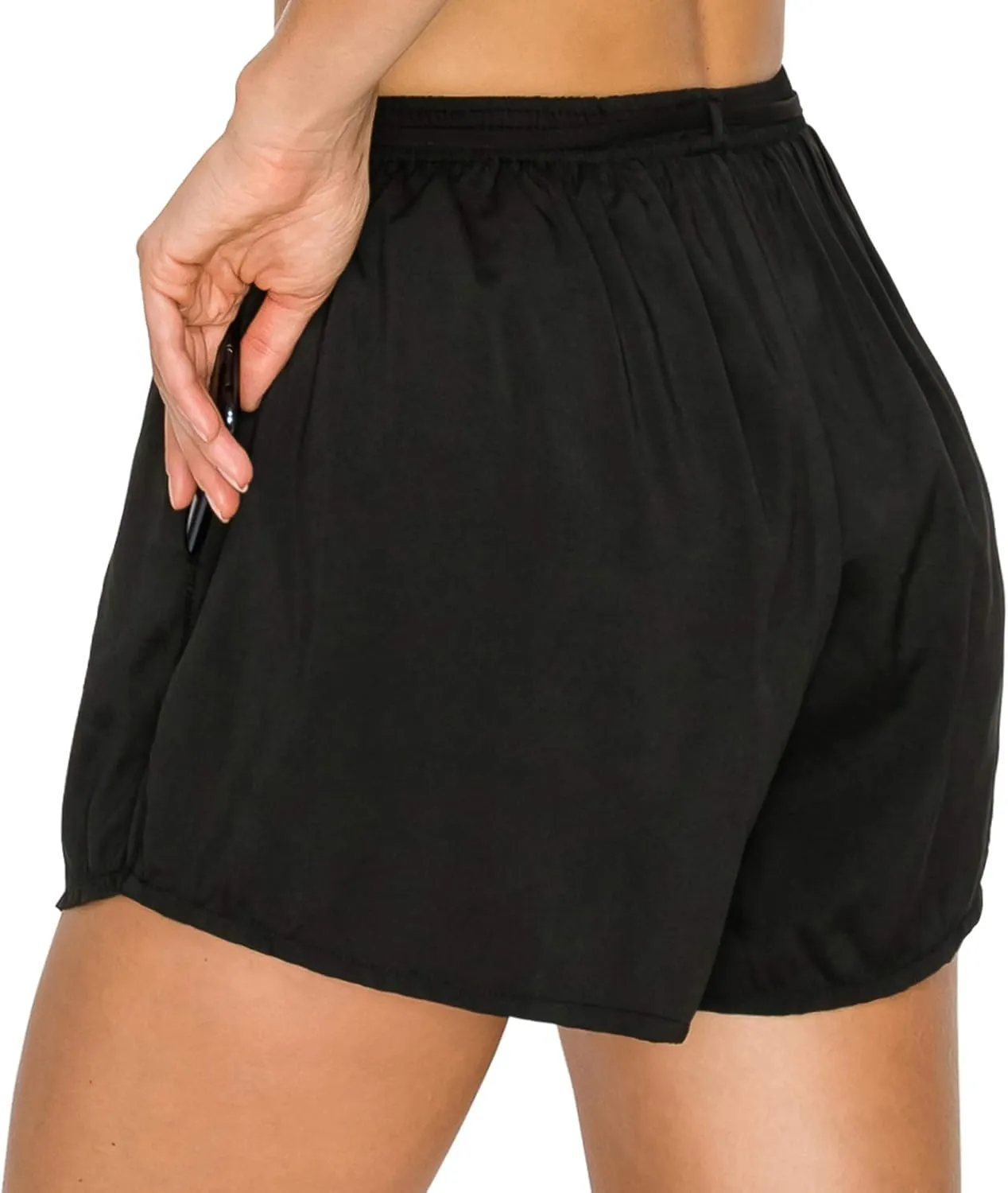ALWAYS High Waisted Women's Shorts - Inner Layer Quick Dry Athletic Running Shorts