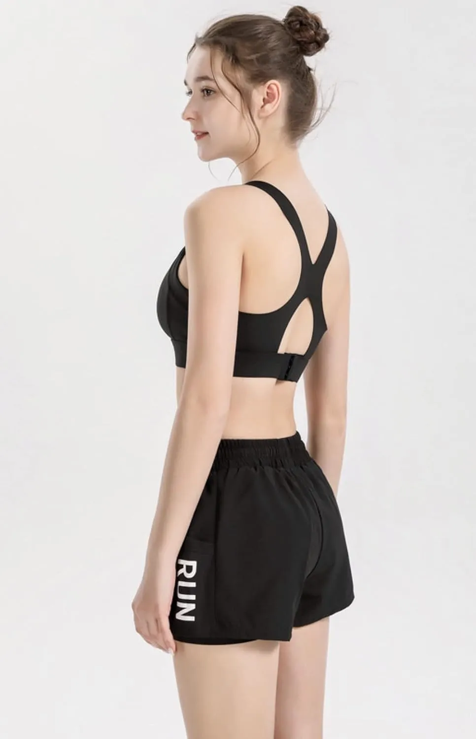 ALWAYS High Waisted Women's Shorts - Inner Layer Quick Dry Athletic Running Shorts