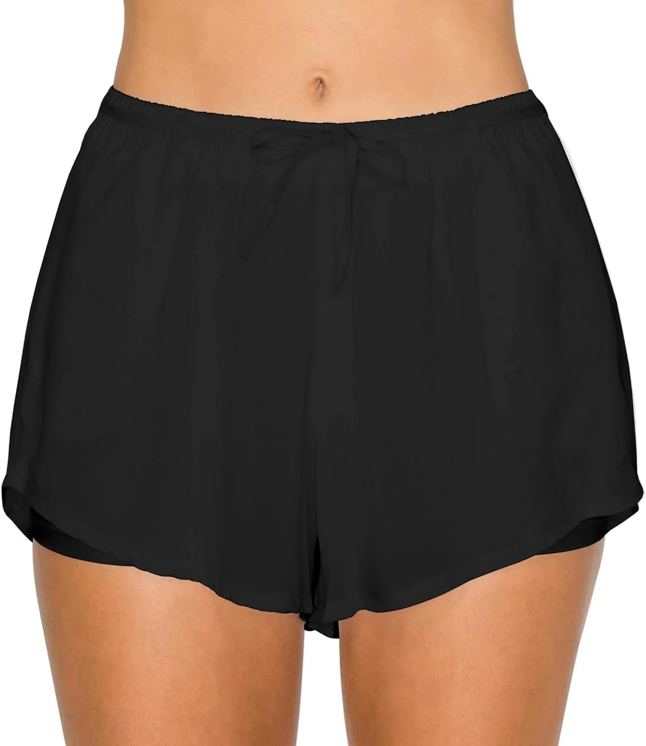 ALWAYS High Waisted Women's Shorts - Inner Layer Quick Dry Athletic Running Shorts