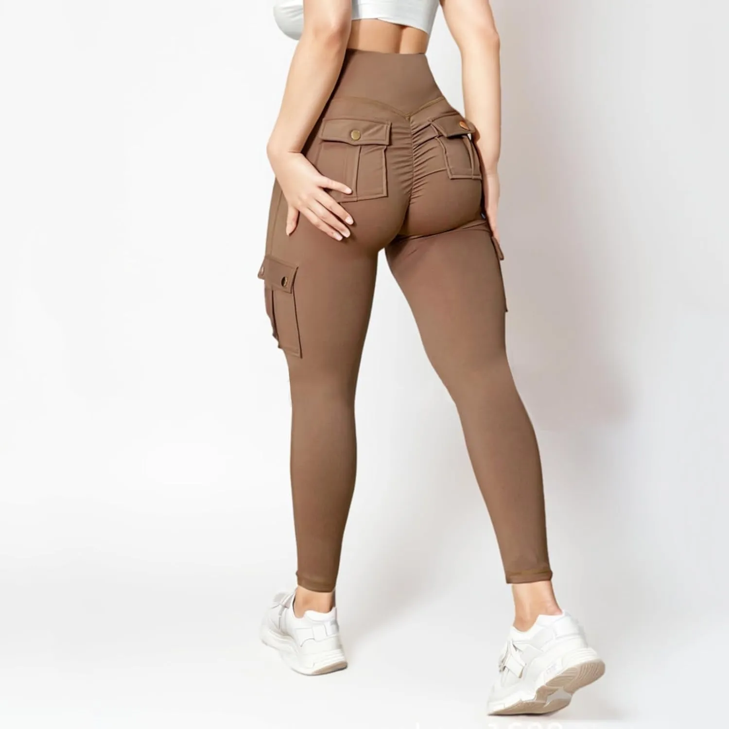 Ankle Length Leggings for Women, Work Out Clothes Women,Ladies Yoga Pants with Pockets,Womens Yoga Pants