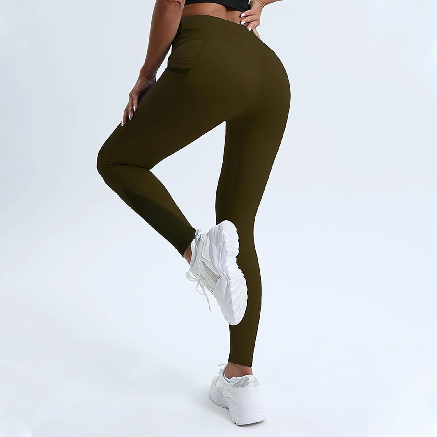 Athletic Pants Women, Legging with Pockets for Women,Leggins Tummy Control Butt Lift,Comfy Pants for Women