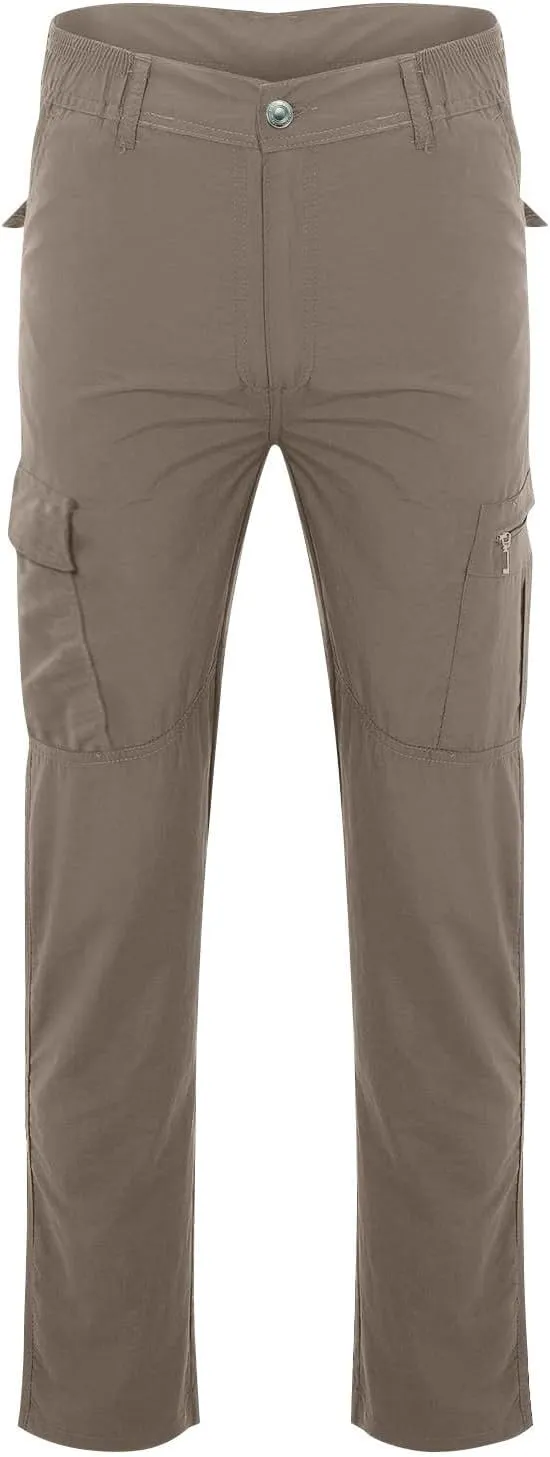 Baggy Pants Men Y2K Tactic Hiking Water Resistant Ripstop Mencomfy Cargo Pants Multi Pockets Lightweight Trousers