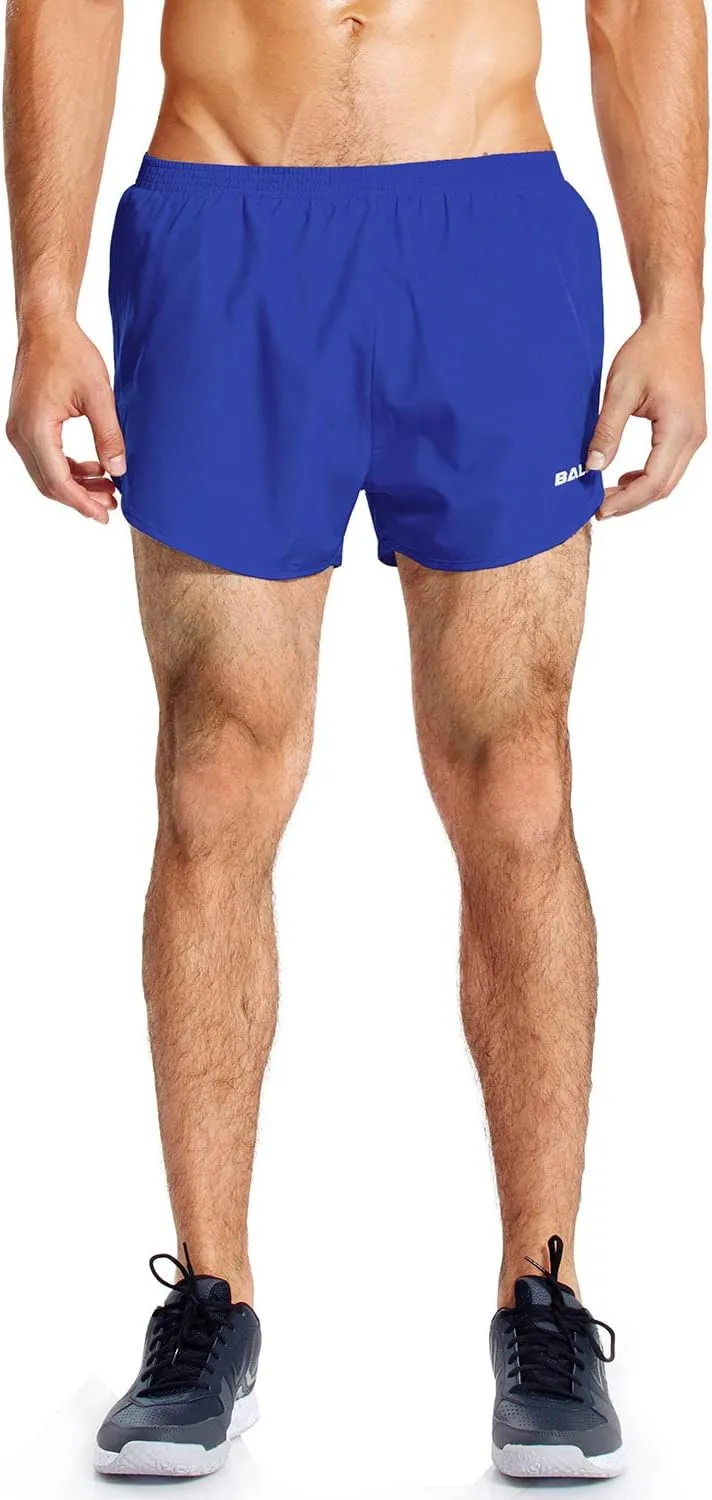 baleaf Men's 3” Running Shorts Gym Quick Dry Athletic Workout Pocket Lightweight Brief