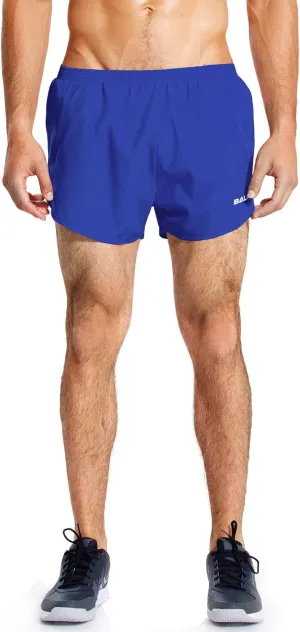 baleaf Men's 3” Running Shorts Gym Quick Dry Athletic Workout Pocket Lightweight Brief