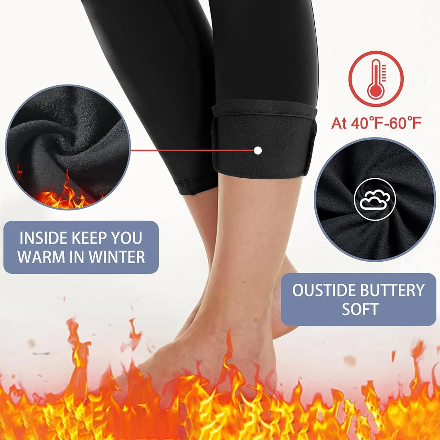 Bell Bottom Leggings for Women, Flair Leggings for Women with Pockets,Active Wear Pants for Woman