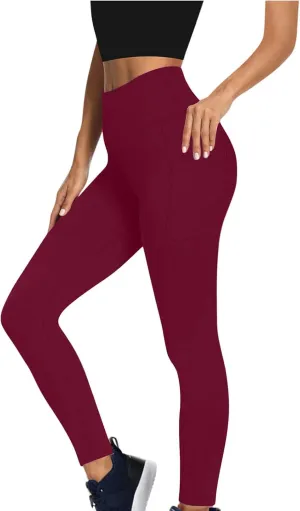 Bell Bottom Leggings for Women, Flair Leggings for Women with Pockets,Active Wear Pants for Woman