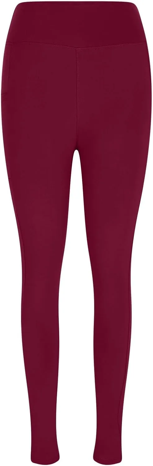 Bell Bottom Leggings for Women, Flair Leggings for Women with Pockets,Active Wear Pants for Woman