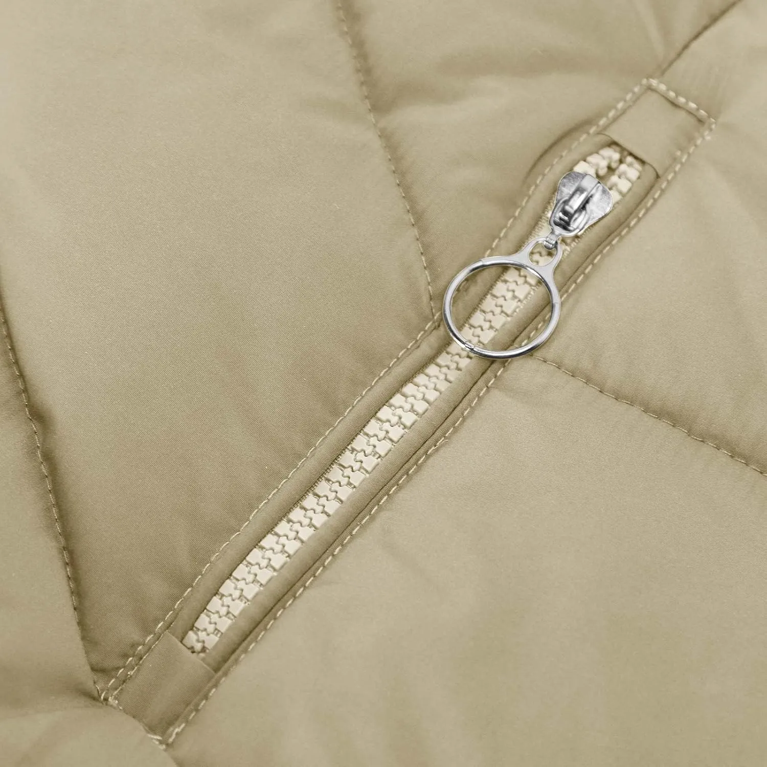 Borniu Women's Warm Winter Puffer Coat Thicken Fleece Lined Down Jacket Quilted Puffer Jacket Hooded Outerwear