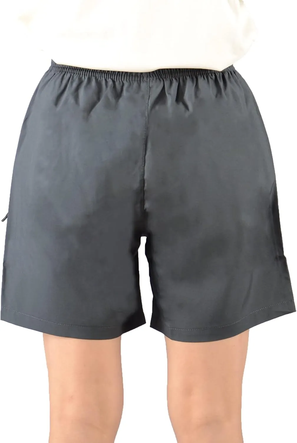 Boys' Loose Fit Athletic Shorts with Zipper Pockets Quick Dry Running Shorts