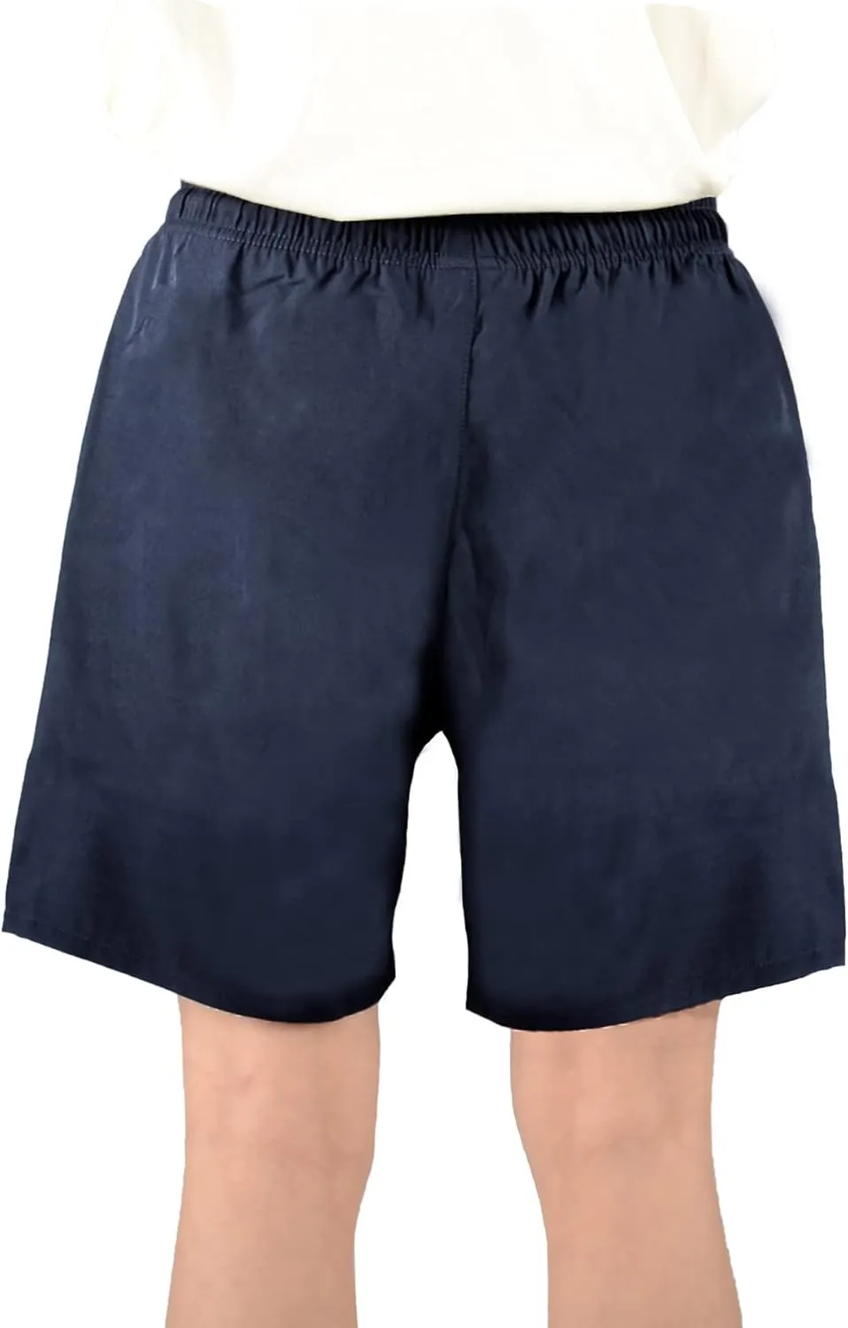 Boys' Loose Fit Athletic Shorts with Zipper Pockets Quick Dry Running Shorts