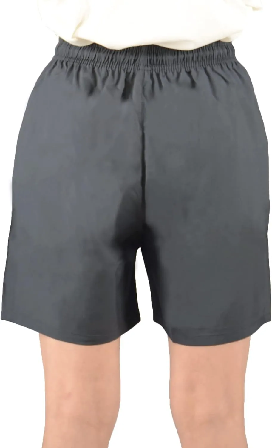 Boys' Loose Fit Athletic Shorts with Zipper Pockets Quick Dry Running Shorts