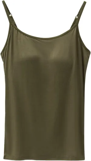 Built in Bra Tshirts for Womens Padded Active Tops Sleeveless Blouses Fall Soft Pajama Casual Shirts for Workout