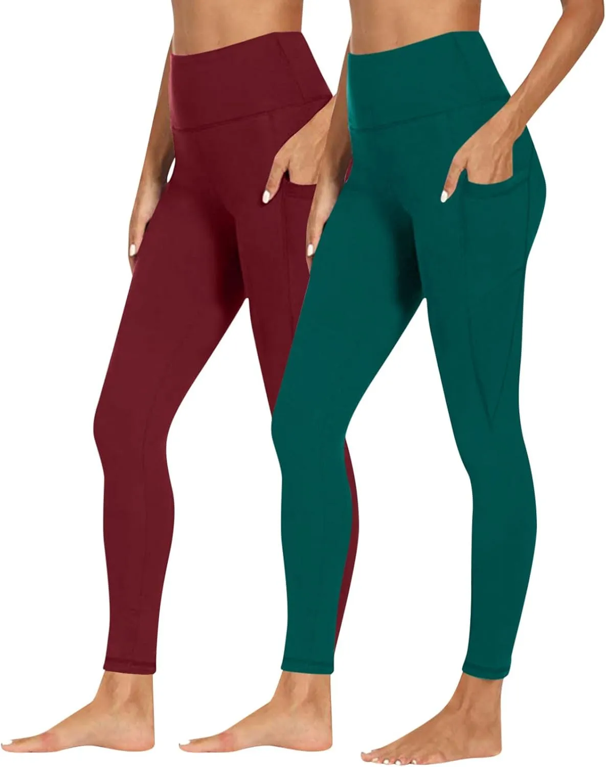 Butt Lift Leggings with Pockets, Tummy Control Pants for Women,Active Wear Pants for Woman,Stretchy Pants
