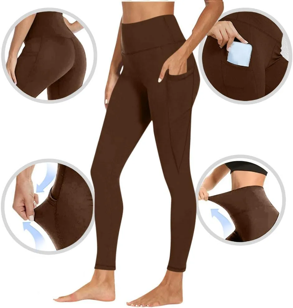 Butt Lift Leggings with Pockets, Tummy Control Pants for Women,Active Wear Pants for Woman,Stretchy Pants