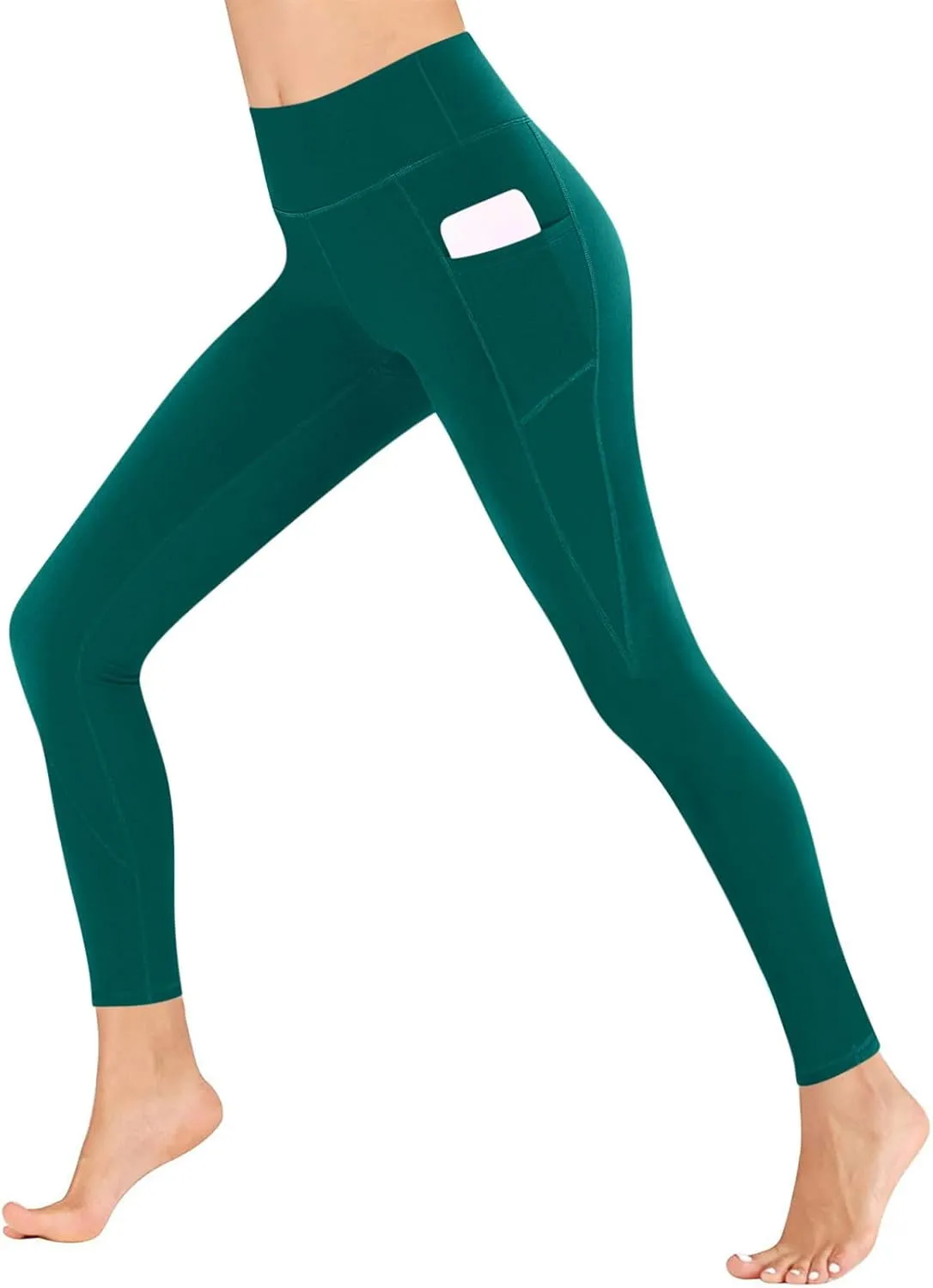 Butt Lift Leggings with Pockets, Tummy Control Pants for Women,Active Wear Pants for Woman,Stretchy Pants