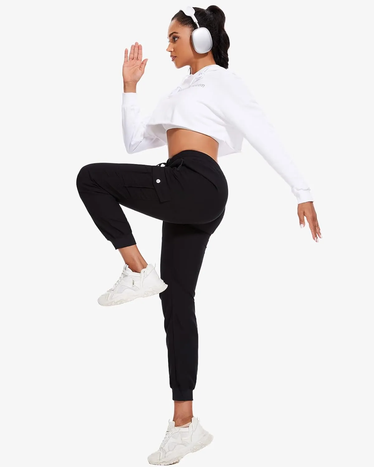 Cargo Hiking Pants for Women Summer Cargo Joggers Lightweight Quick Dry
