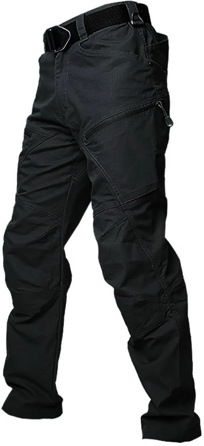 Cargo Pants for Men Multi Pockets Pants Casual Relaxed Fit Ripstop Hiking Pants Tactic Trousers