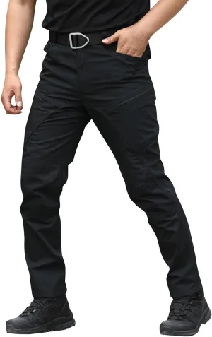 Cargo Pants for Men Multi Pockets Pants Casual Relaxed Fit Ripstop Hiking Pants Tactic Trousers