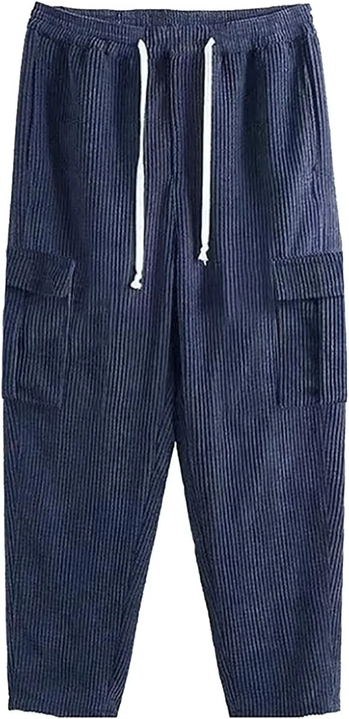 Cargo Pants for Men,Mens Casual Fashion Joggers Sports Pants Cotton Pants Gym Sweatpants Trousers Long Pant