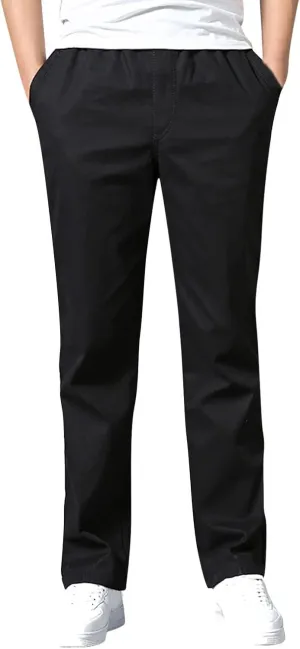 Cargo Pants for Men,Multi Pockets Slim Pants Combat Work Trousers Outdoor Casual Straight Fit Army Sweatpants