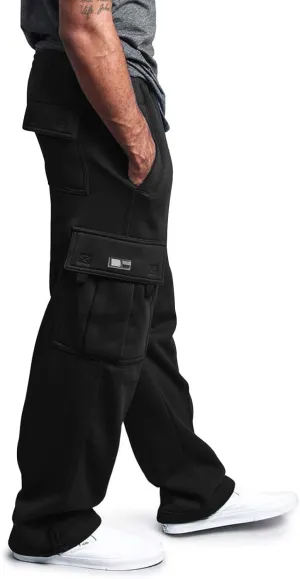 Cargo Work Pant Men Casual Track Lounge Pants Gym Yoga Sweatpant Multiple Pockets Joggers Sweat Pant