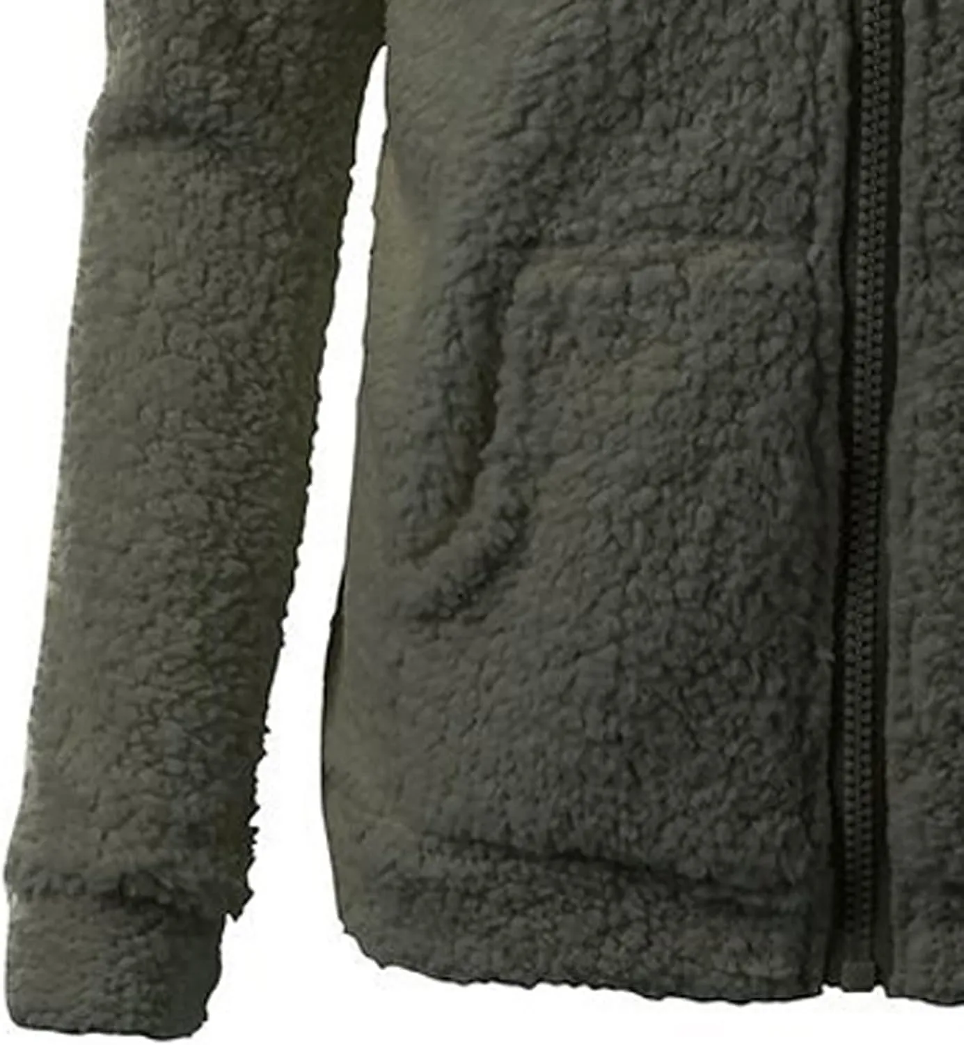 Ceboyel Womens Fleece Jacket With Hood Sherpa Full Zip Up Hoodie Fuzzy Coats Trendy Lightweight Warm Winter Clothes 2023