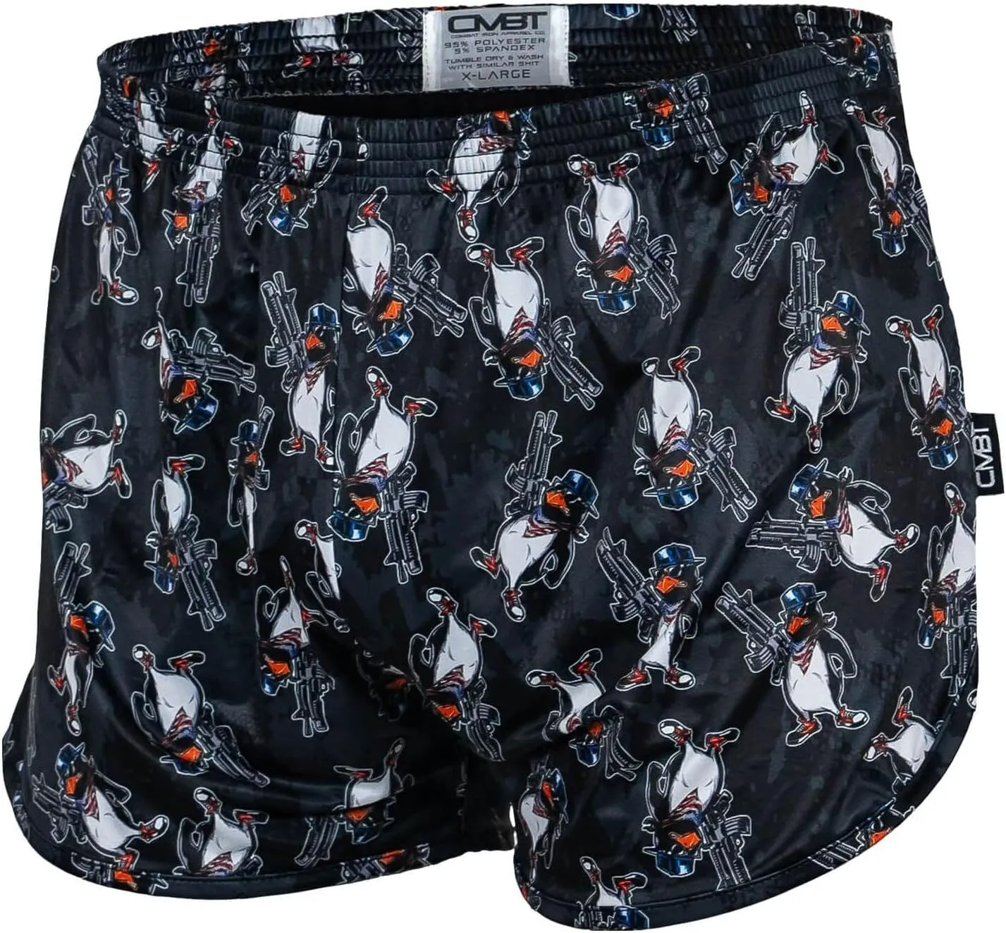 Combat Iron Ranger Panties for Men | Men’s Military Silkies Running Shorts | 2.5” Inseam
