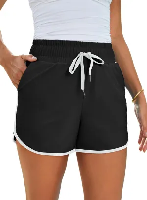 Dokotoo Womens Relaxed Fit High Waist Casual 4 Pocketed 2025 Hiking Outdoor Summer Shorts S-XL