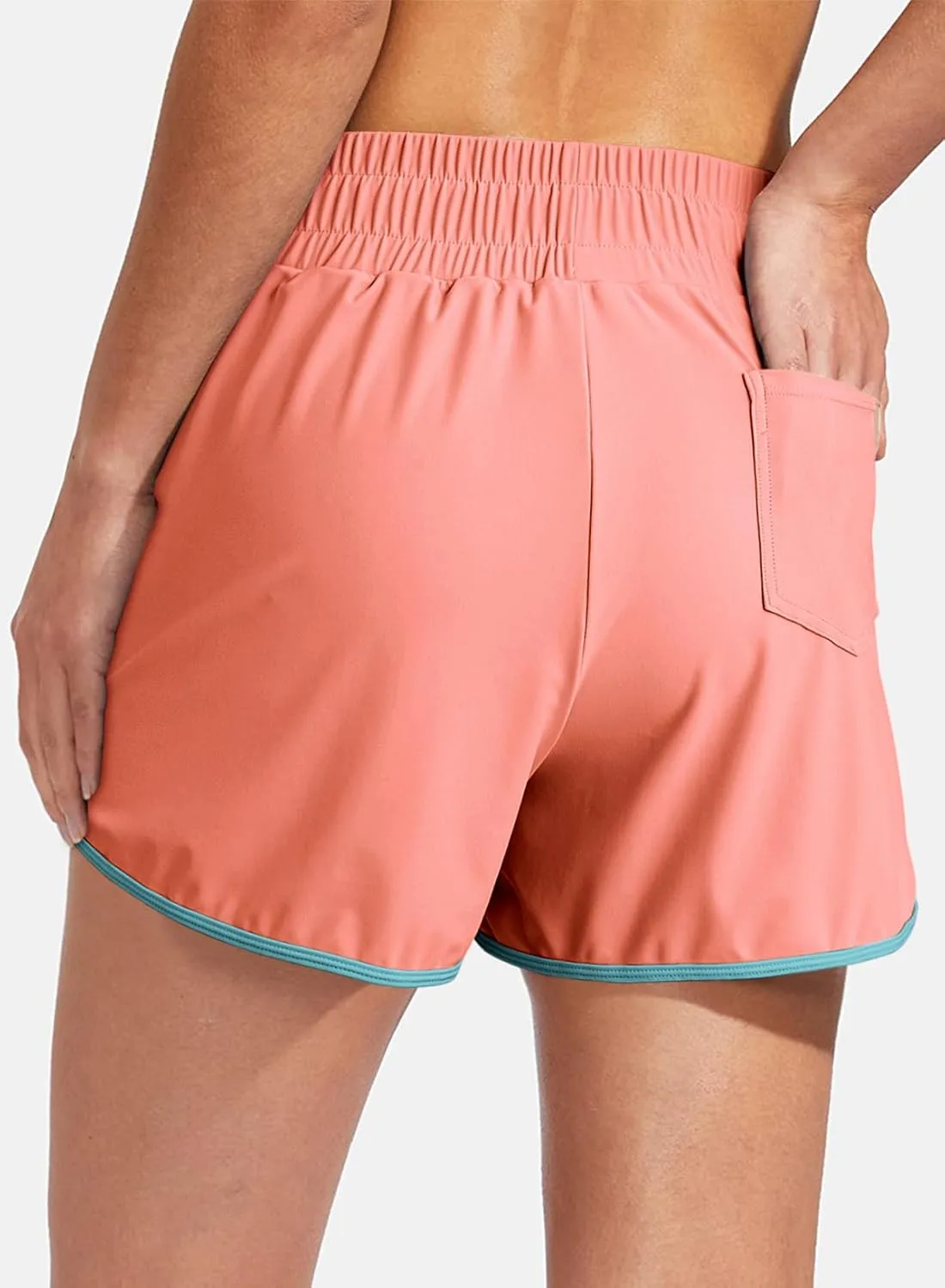 Dokotoo Womens Relaxed Fit High Waist Casual 4 Pocketed 2025 Hiking Outdoor Summer Shorts S-XL