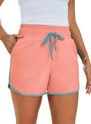 Dokotoo Womens Relaxed Fit High Waist Casual 4 Pocketed 2025 Hiking Outdoor Summer Shorts S-XL