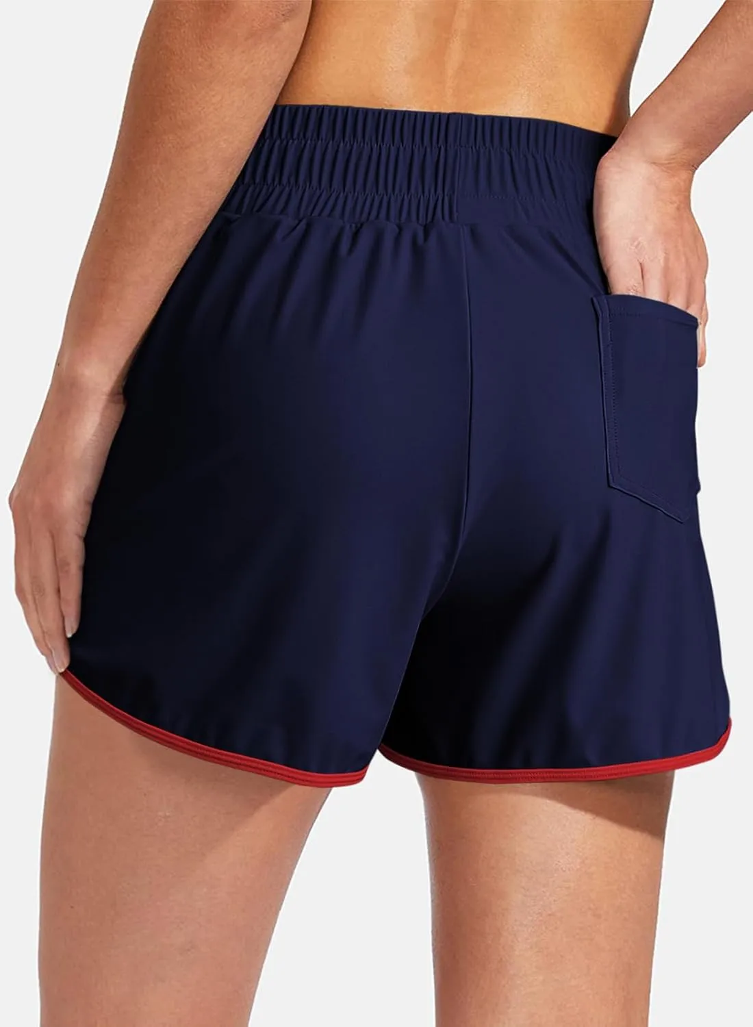 Dokotoo Womens Relaxed Fit High Waist Casual 4 Pocketed 2025 Hiking Outdoor Summer Shorts S-XL