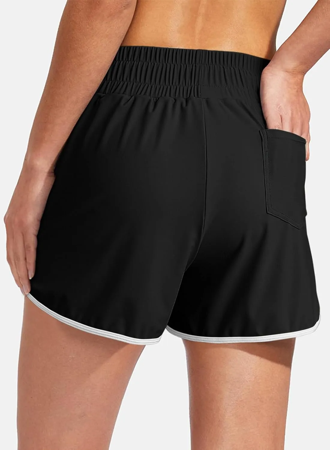 Dokotoo Womens Relaxed Fit High Waist Casual 4 Pocketed 2025 Hiking Outdoor Summer Shorts S-XL