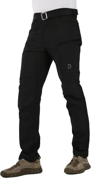 Ellobird Mens Flex Cargo Hiking Pants, Waterproof Stretch Lightweight Trousers
