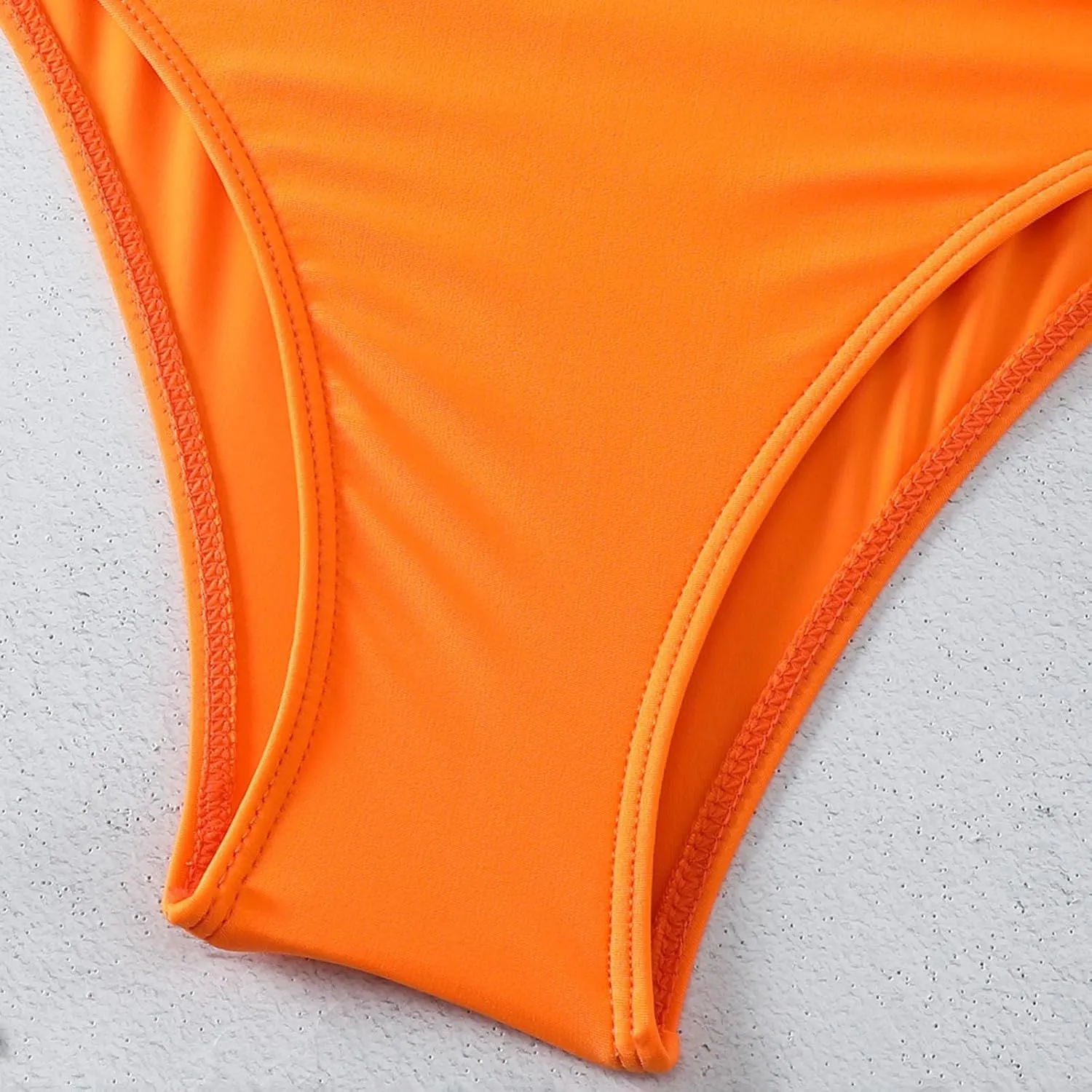 Firzero High Waisted Swimsuits for Women Tummy Control Swimsuits 2024 One Piece Cut Out Ruched Bathing Suit Sexy Swimwear