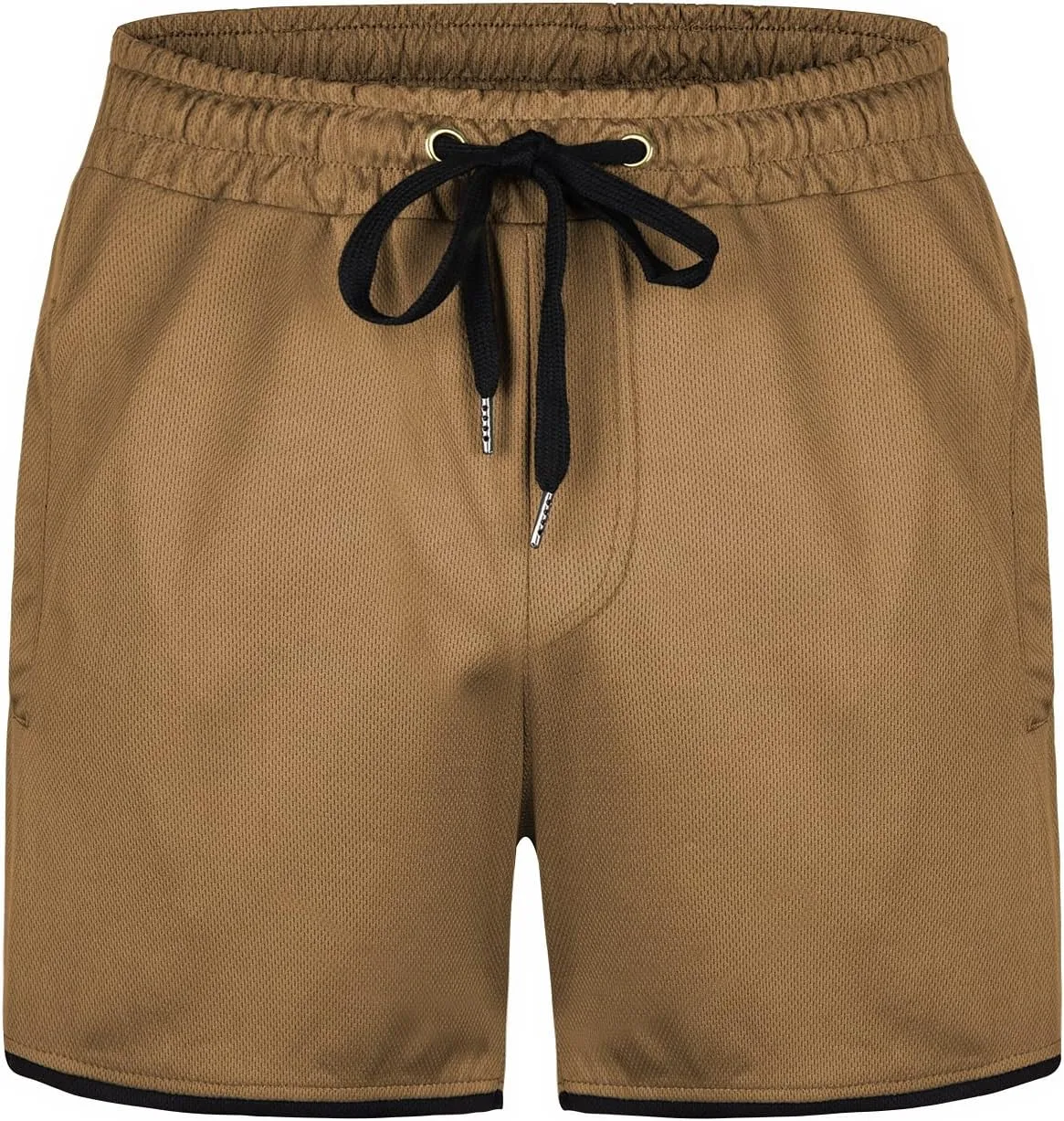 FLYFIREFLY Men's 4" Workout Running Shorts Quick Dry Lightweight Gym Yoga Shorts