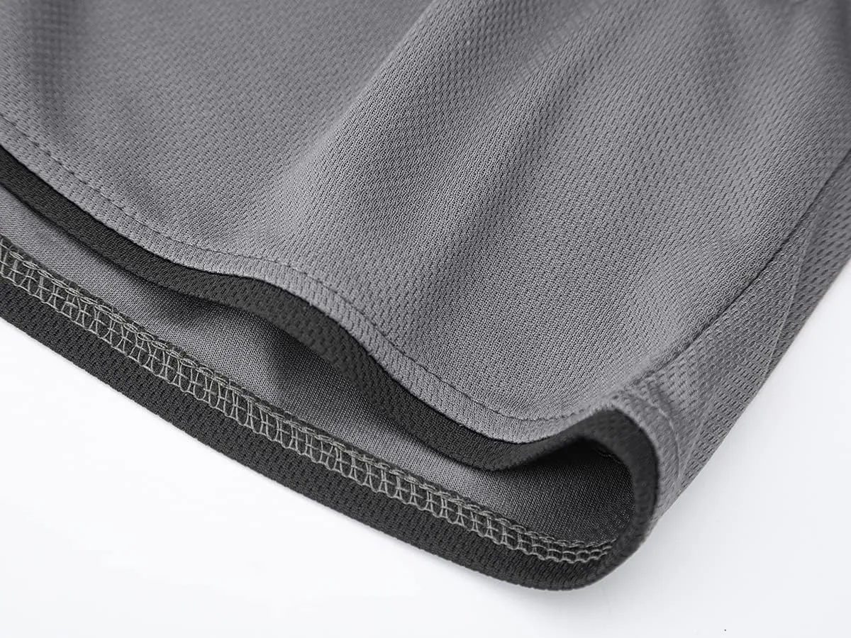 FLYFIREFLY Men's 4" Workout Running Shorts Quick Dry Lightweight Gym Yoga Shorts