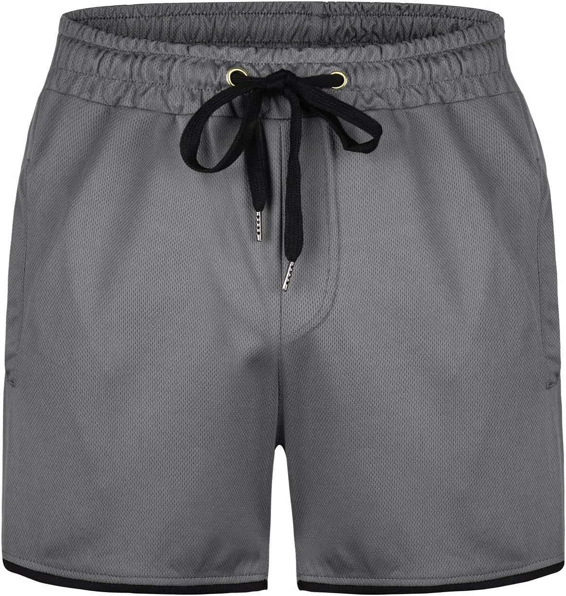 FLYFIREFLY Men's 4" Workout Running Shorts Quick Dry Lightweight Gym Yoga Shorts