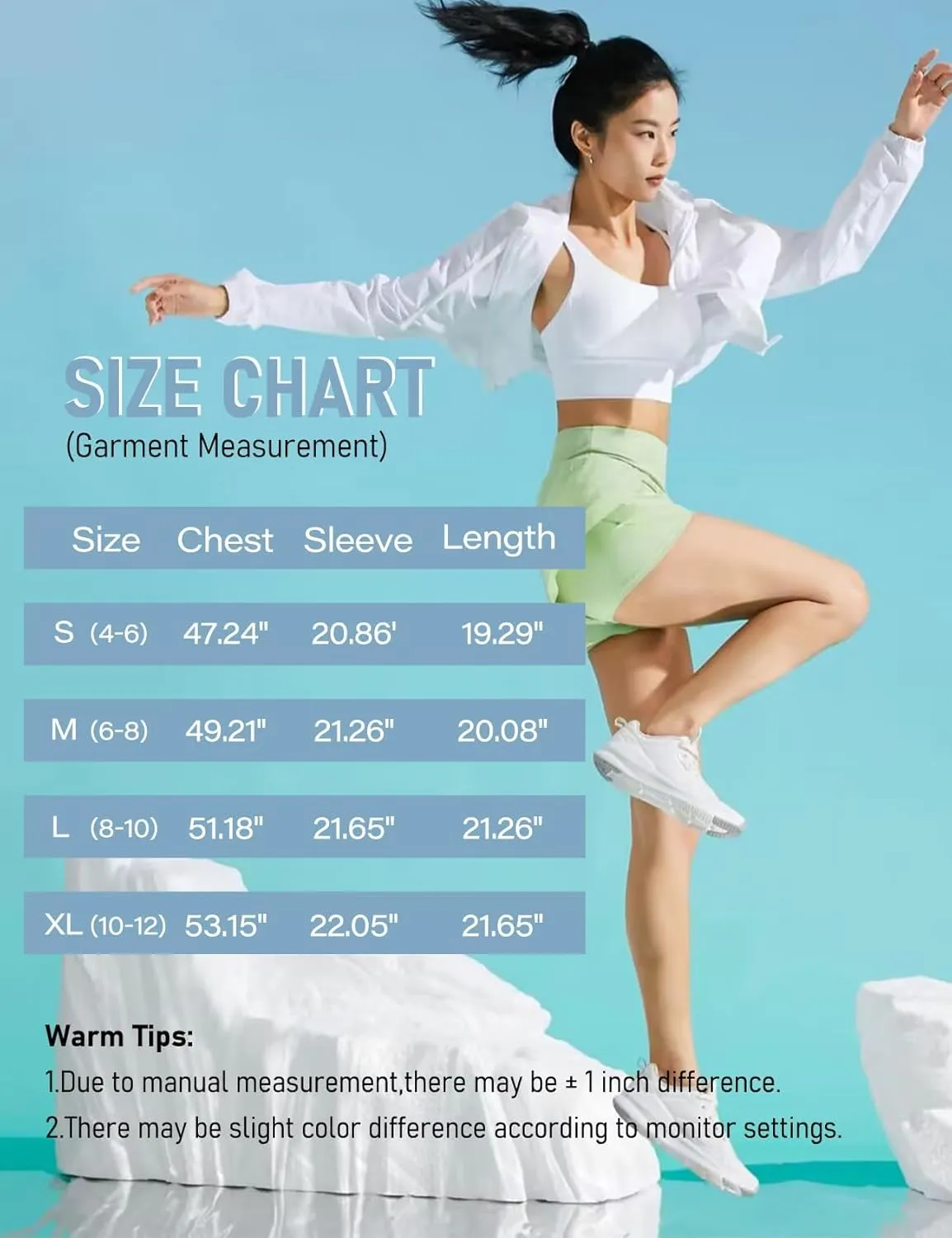 Flygo Women's UPF 50  Sun Protection Cropped Athletic Jackets Zip Up Hoodie Running Workout Shirts Outdoor Jacket