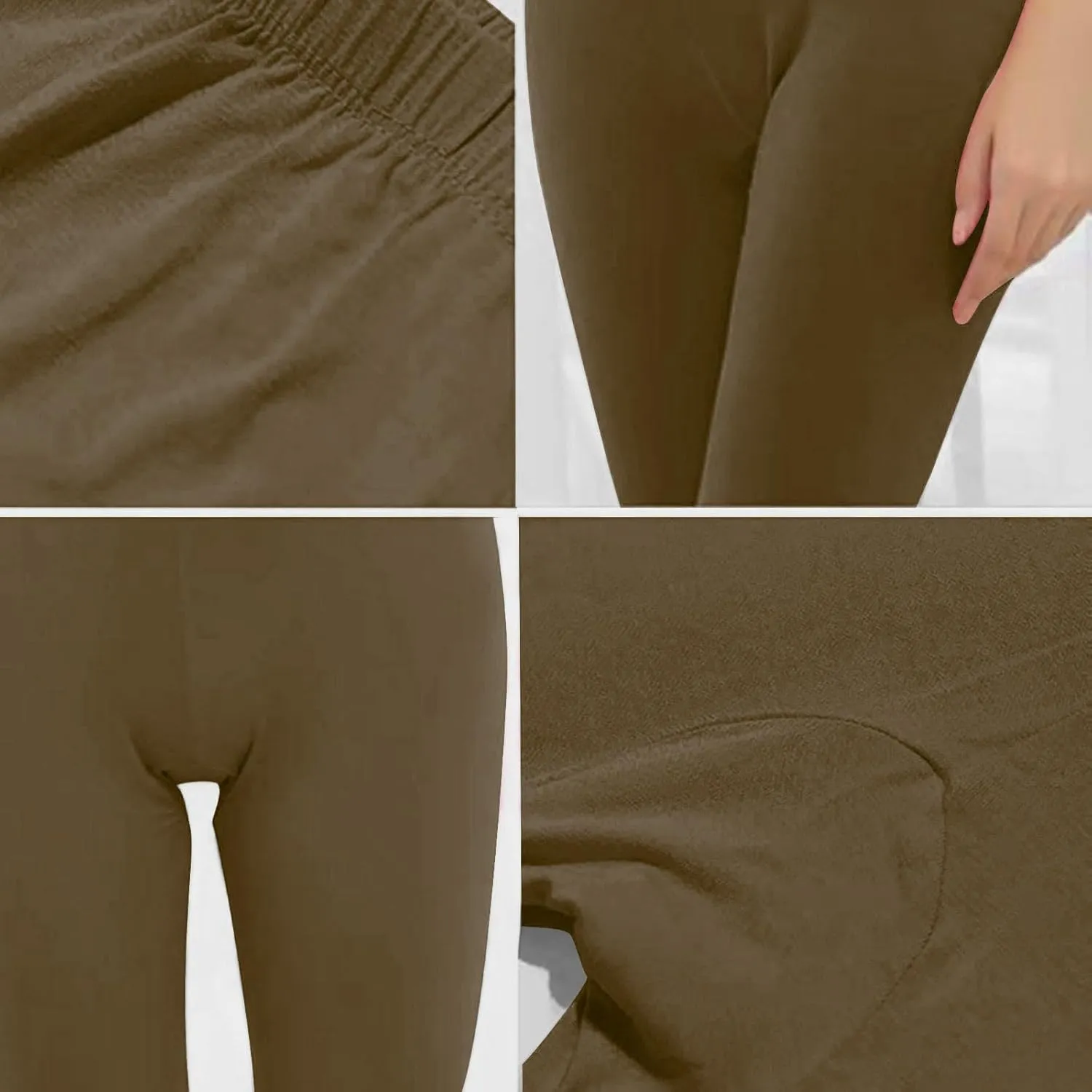 Foldover Yoga Pants, Halata Leggings for Women,Women's Stretch Pants,Plus Size Leggings Tummy Control