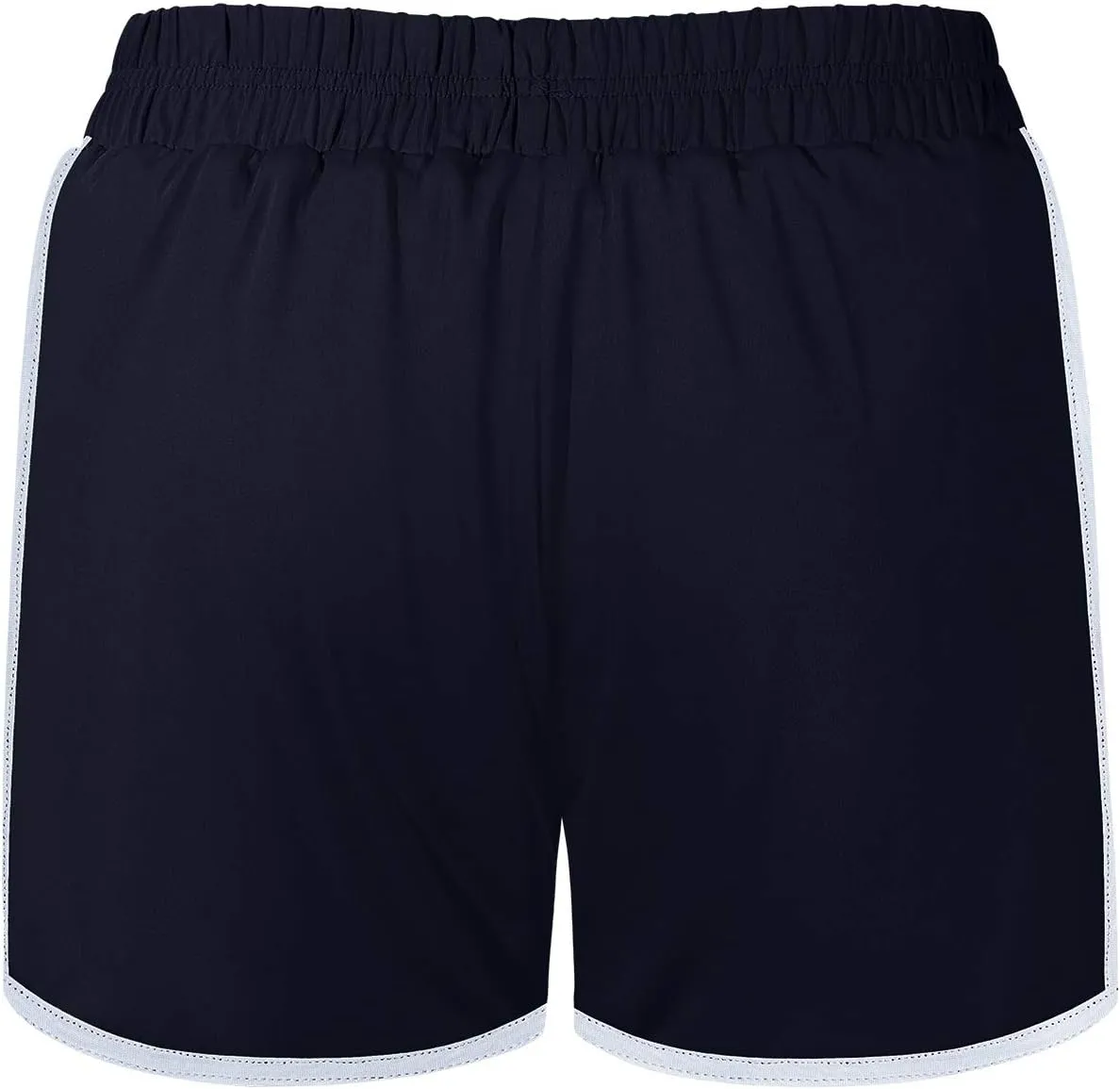 Fulbelle Running Shorts with Pockets Women Double Layer Athletic Workout Gym Shorts