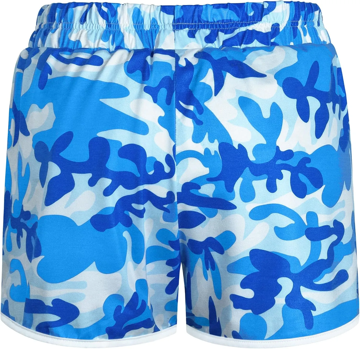 Fulbelle Running Shorts with Pockets Women Double Layer Athletic Workout Gym Shorts