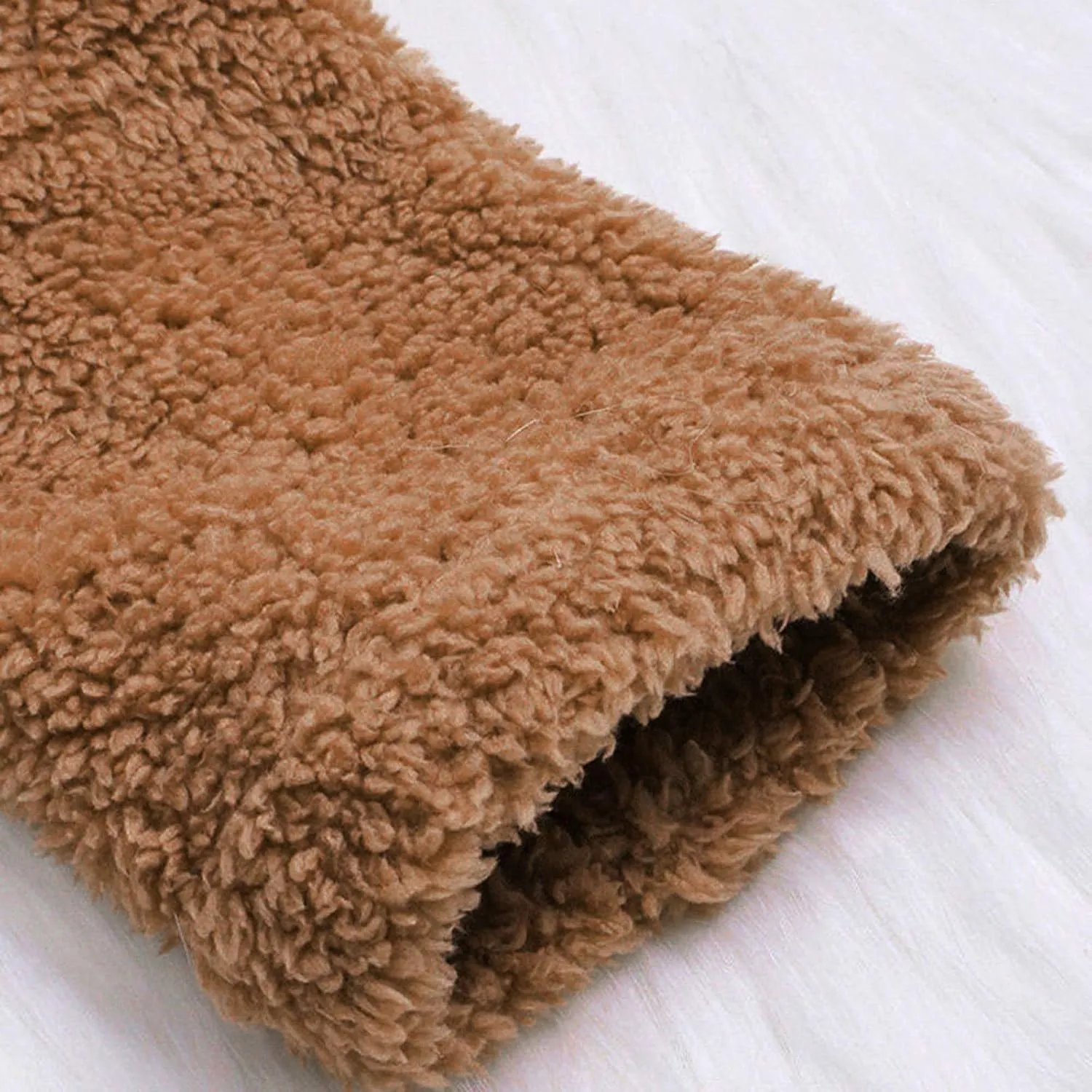 Fuzzy Fleece Jacket Women Winter Long Sleeve Sherpa Hoodie Coat Fall Warm Jackets Plus Size Button Plush Cardigan