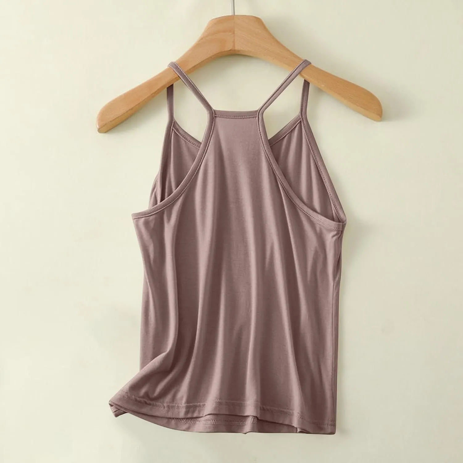 FZYLQY Women's Tank Tops Loose Fit Spaghetti Strap Tank Top Solid Color Dressy Causal Camisole Tops Yoga Athletic Tanks