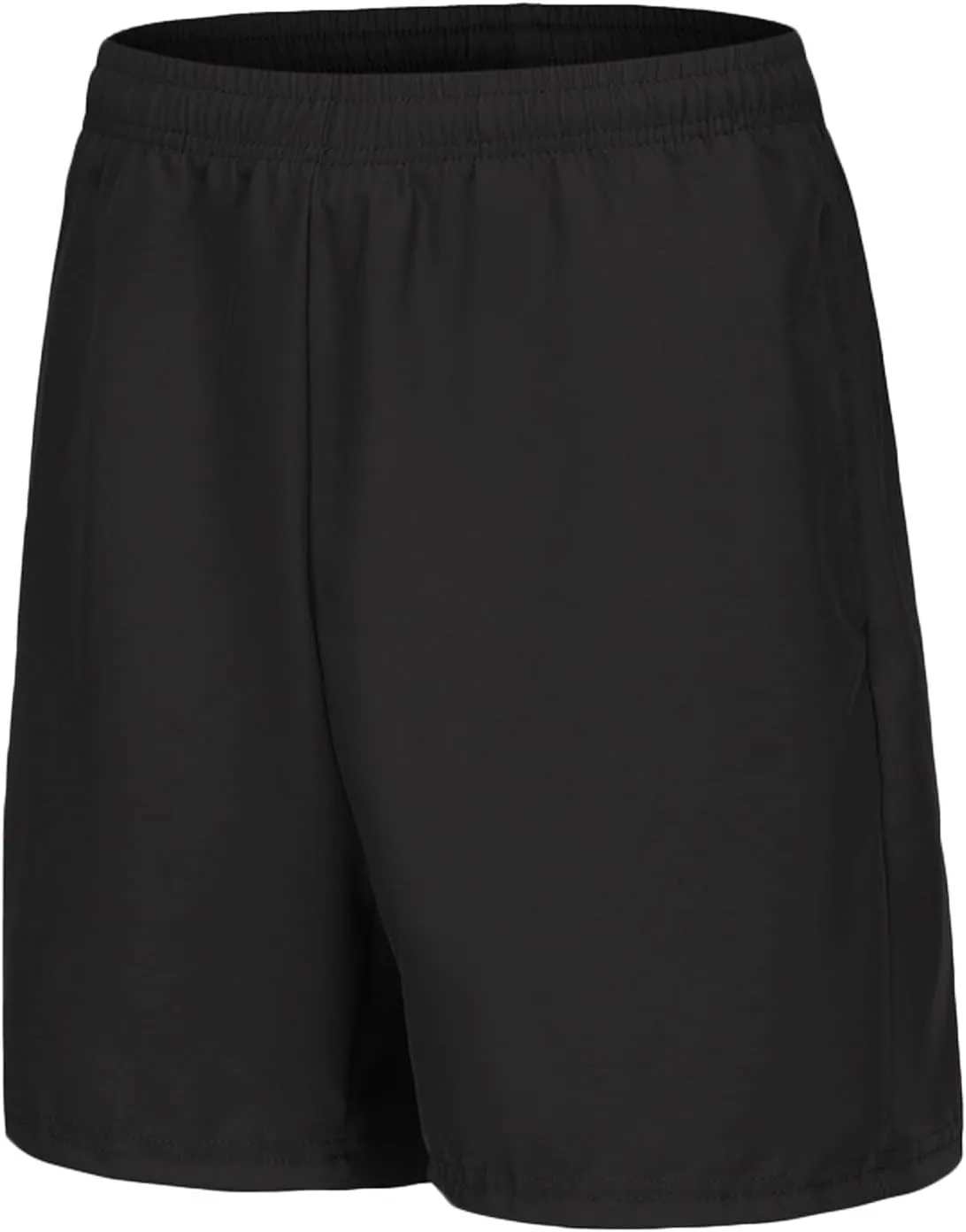 generic Shorts Men Casual Fitness Running Shorts Mens Fashion Quick Dry Gym Pants Breathable Elastic Sweatpant Zipper Pockets