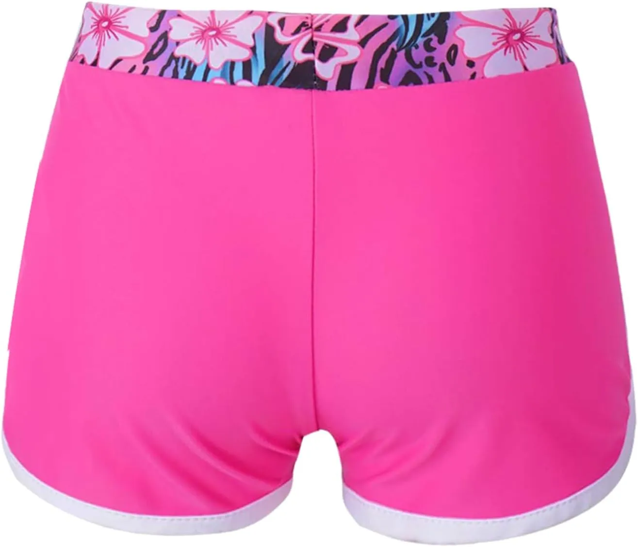 Girls Quick Dry Activewear Fit Running Shorts Performance Pull-on Sport Shorts