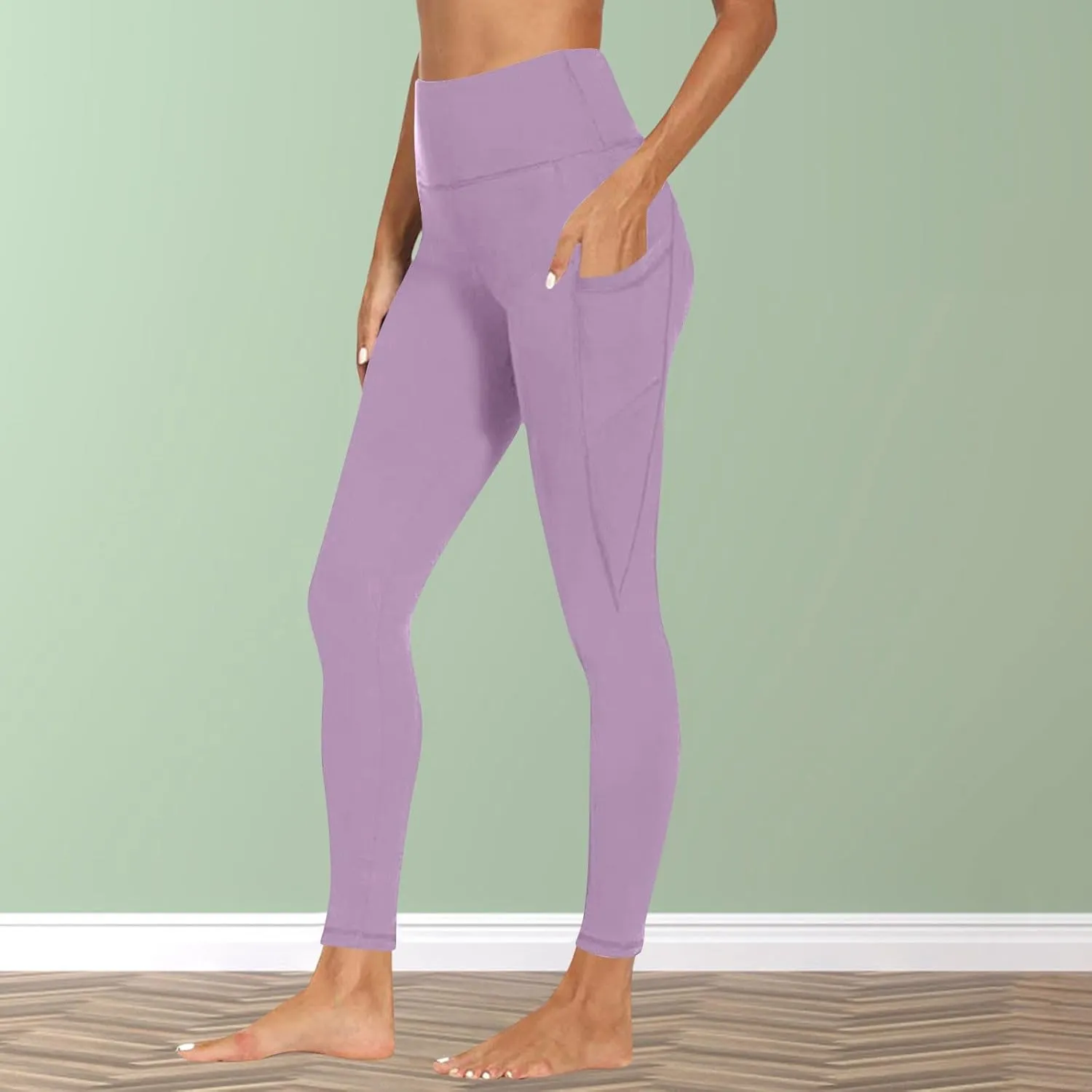 Girls Workout Leggings, Women's Stretch Pants,Extra Long Yoga Pants for Tall Women,Workout Bottoms for Women
